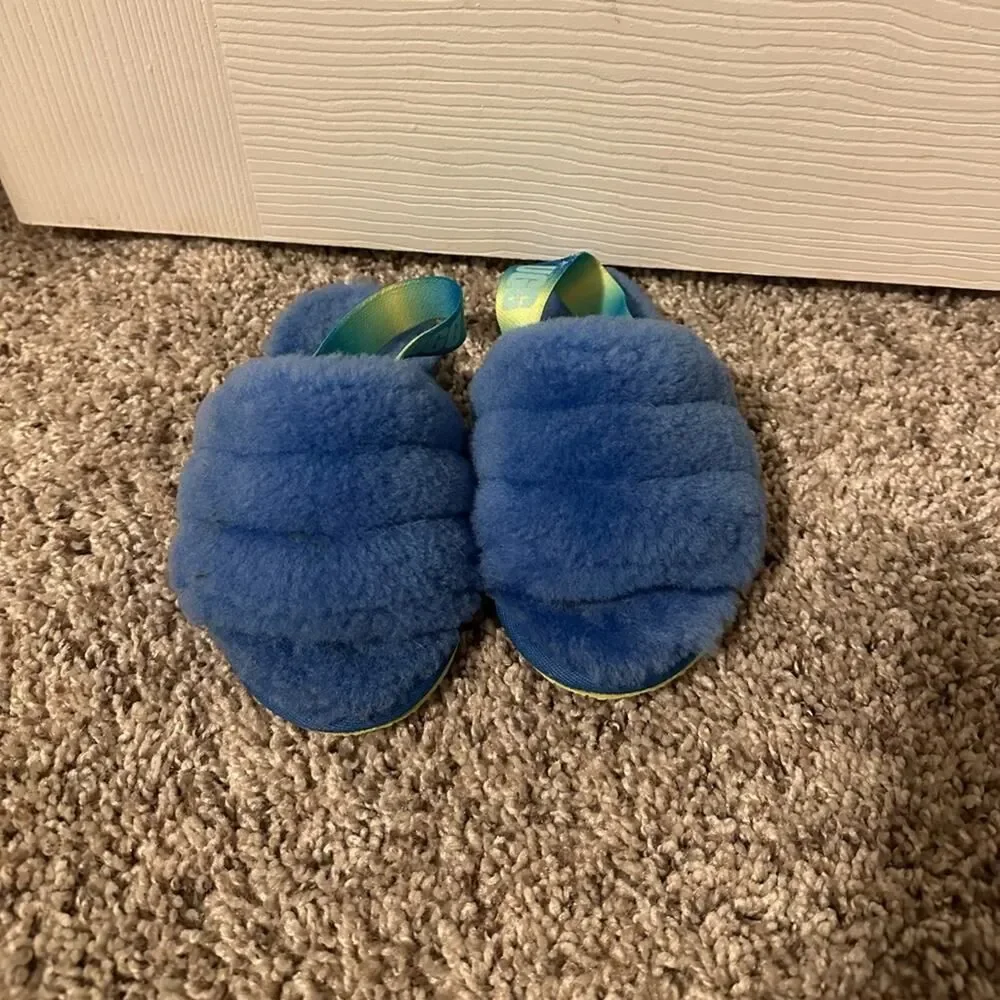 Ugg fluff yeah slide mystic blue